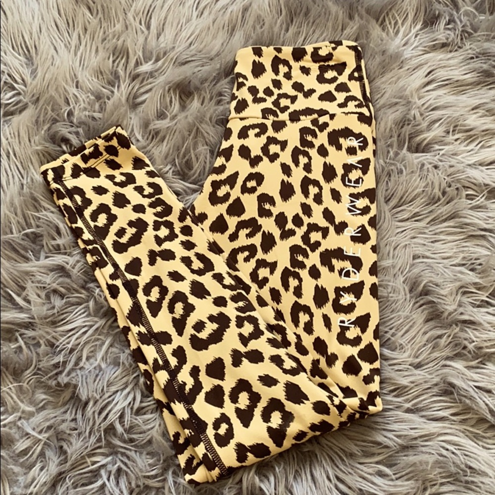 Ryderwear animal print leggings